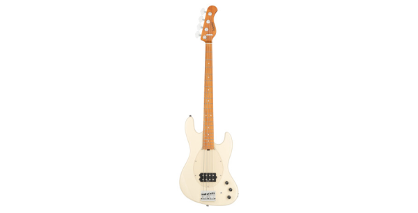 Sadowsky MetroExpress 21-Fret Vintage M Bass, Roasted Maple Fingerboard, 4-String - Solid Olympic White High Polish